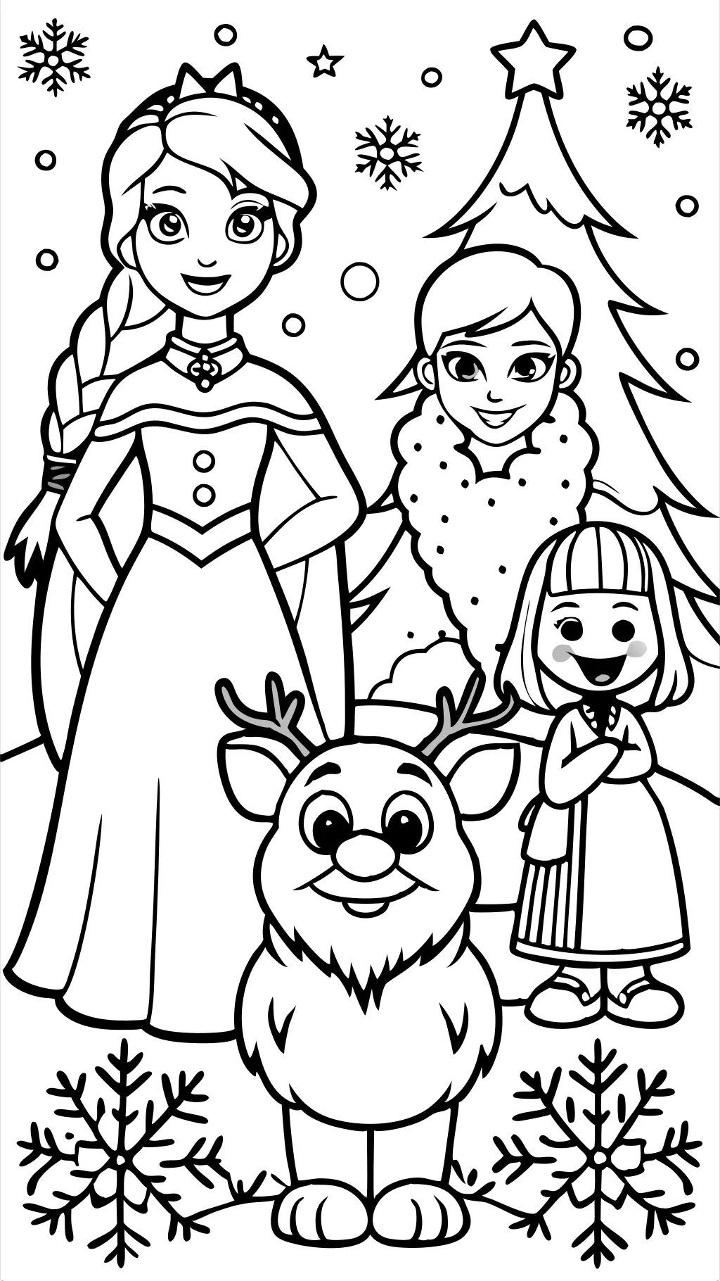 coloriages congelés Disney